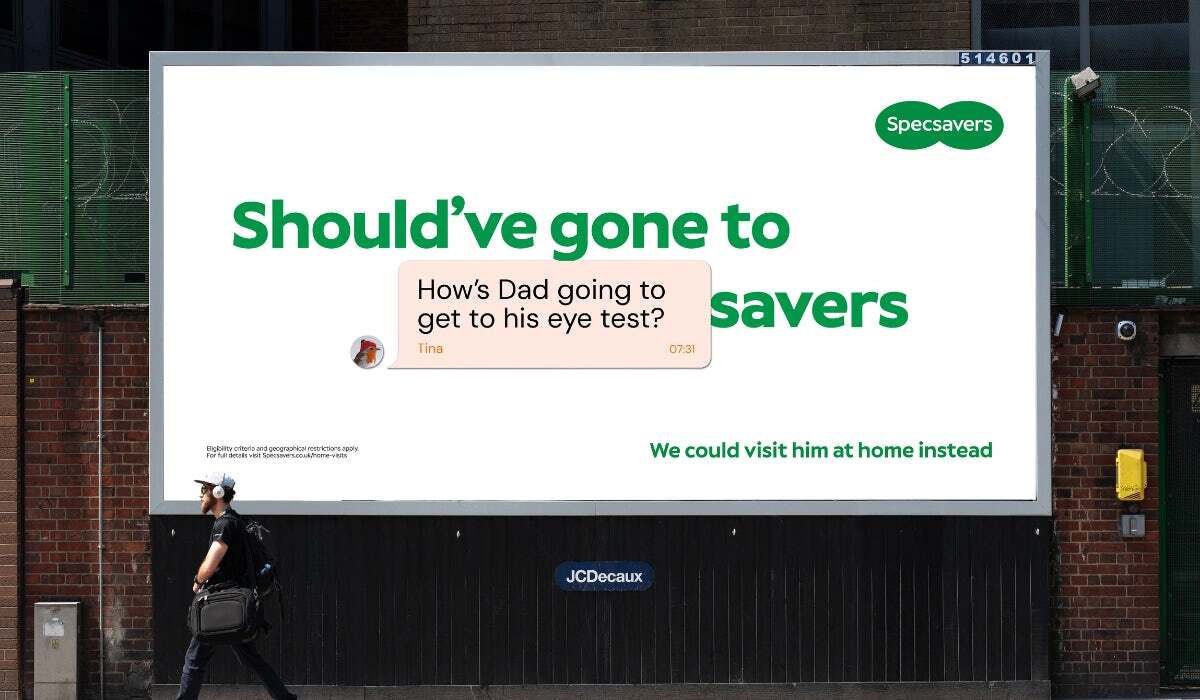 Specsavers evolves its 22-year-old tagline to better reflect the full service range