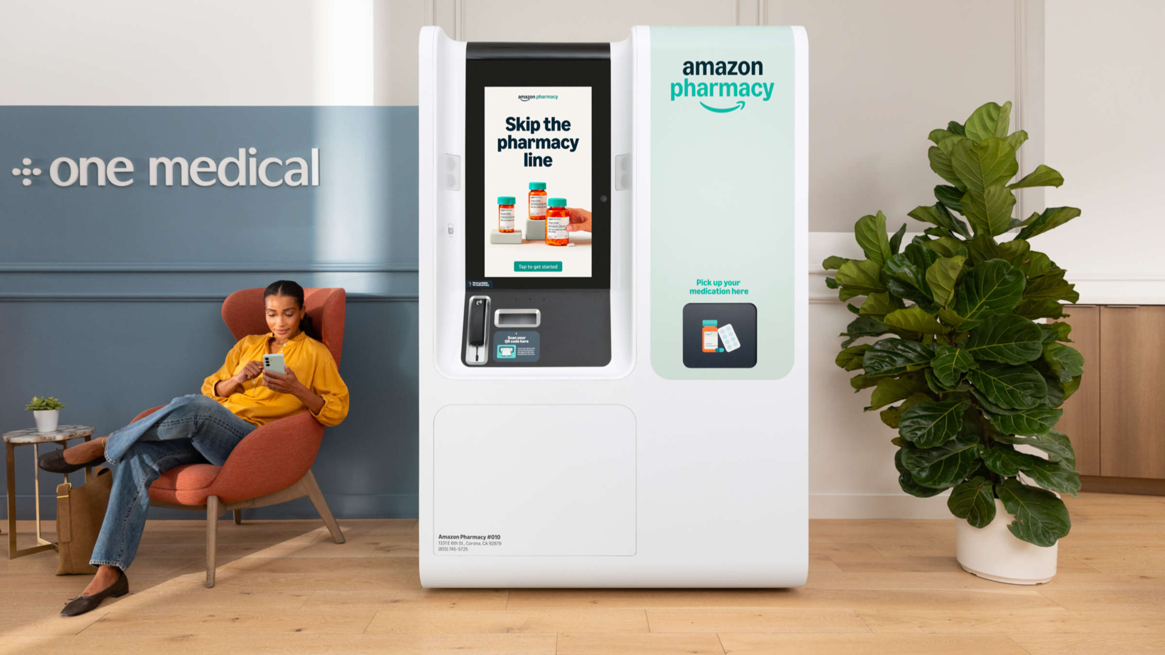 Amazon Pharmacy puts the Ozempic pill into its in-clinic vending kiosks